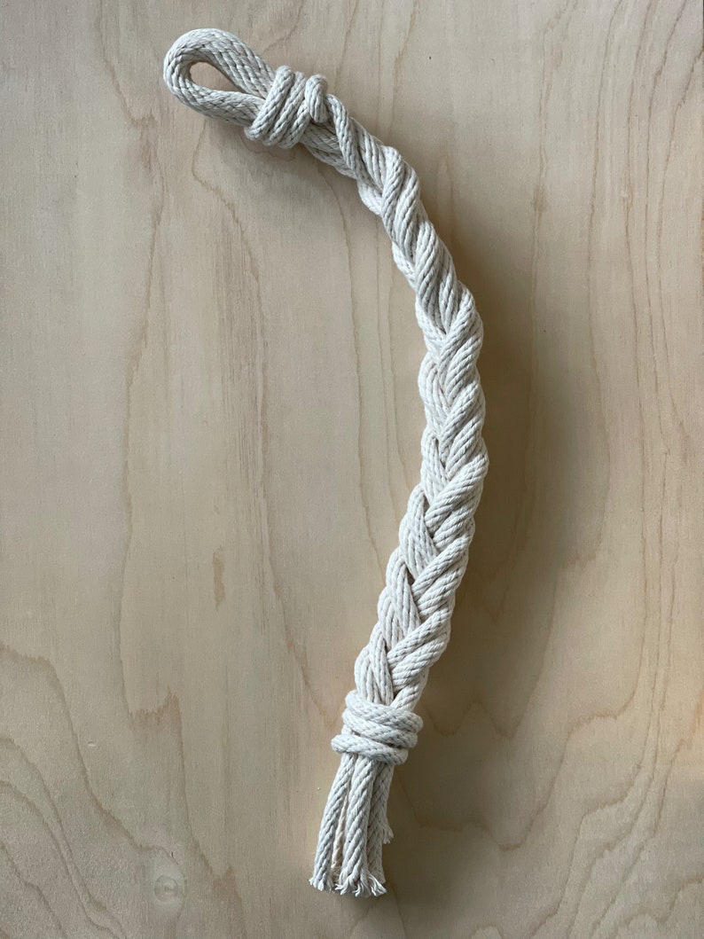 THE BRAID // Dog Chew Tug Rope Toy Boho Style Ecofriendly Etsy