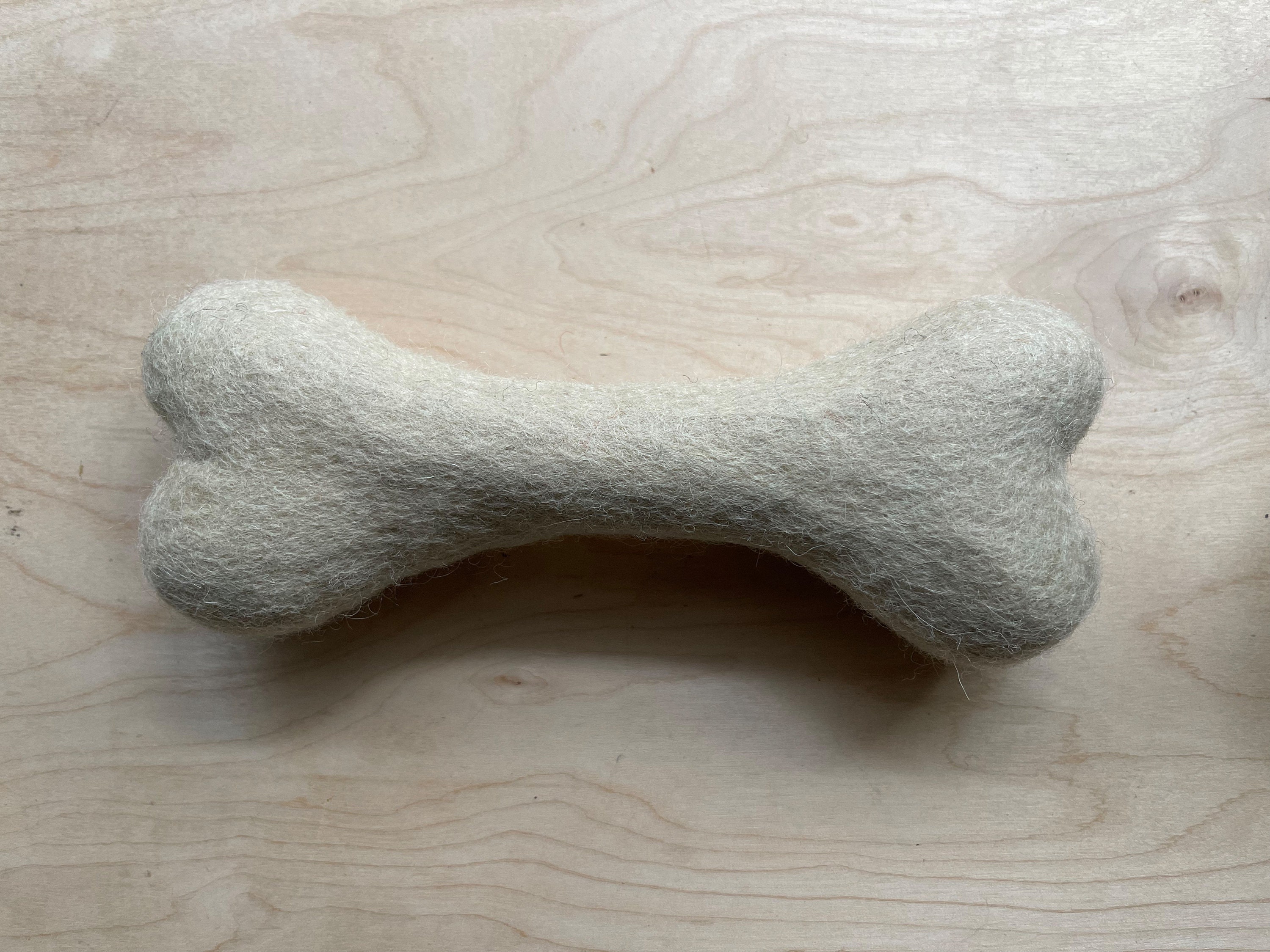 Wool Felt Dog Bone Chew Play Toy 100 Biodegradable Wool Handmade Etsy