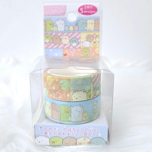 Sumikko gurashi washi Tape san-X Deco Masking Stationery Stationary Scrapbook