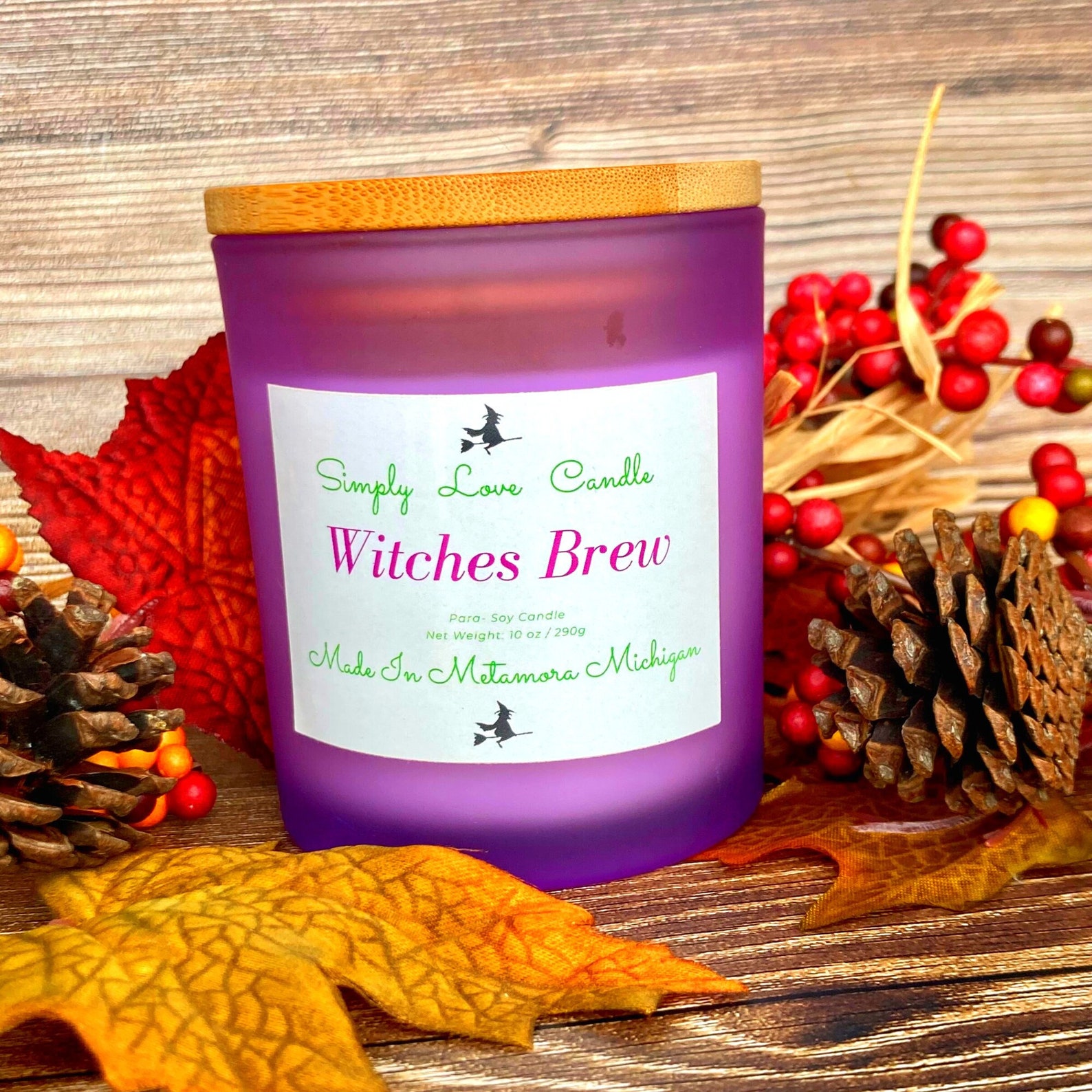 Witches Brew Candle and Wax Melt Gift Set, Gift for Best Friend Mom or
