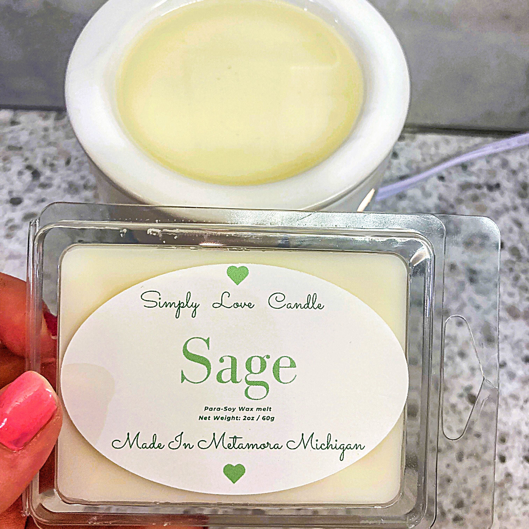 White Sage Wax Melt