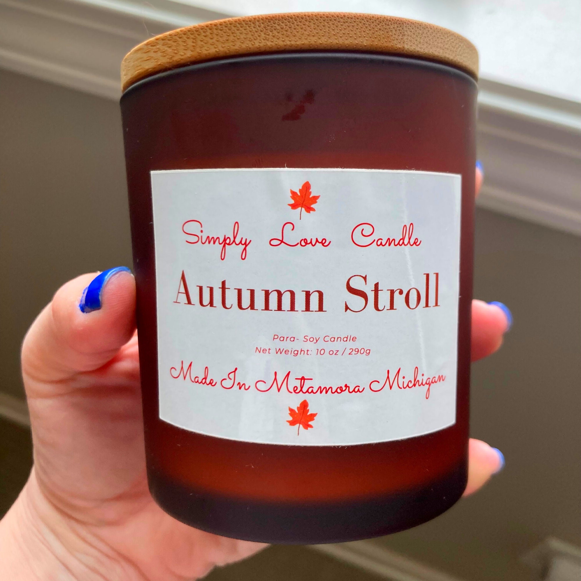 Fall Candles Choose Your Halloween Scented Candle 10 Oz Etsy