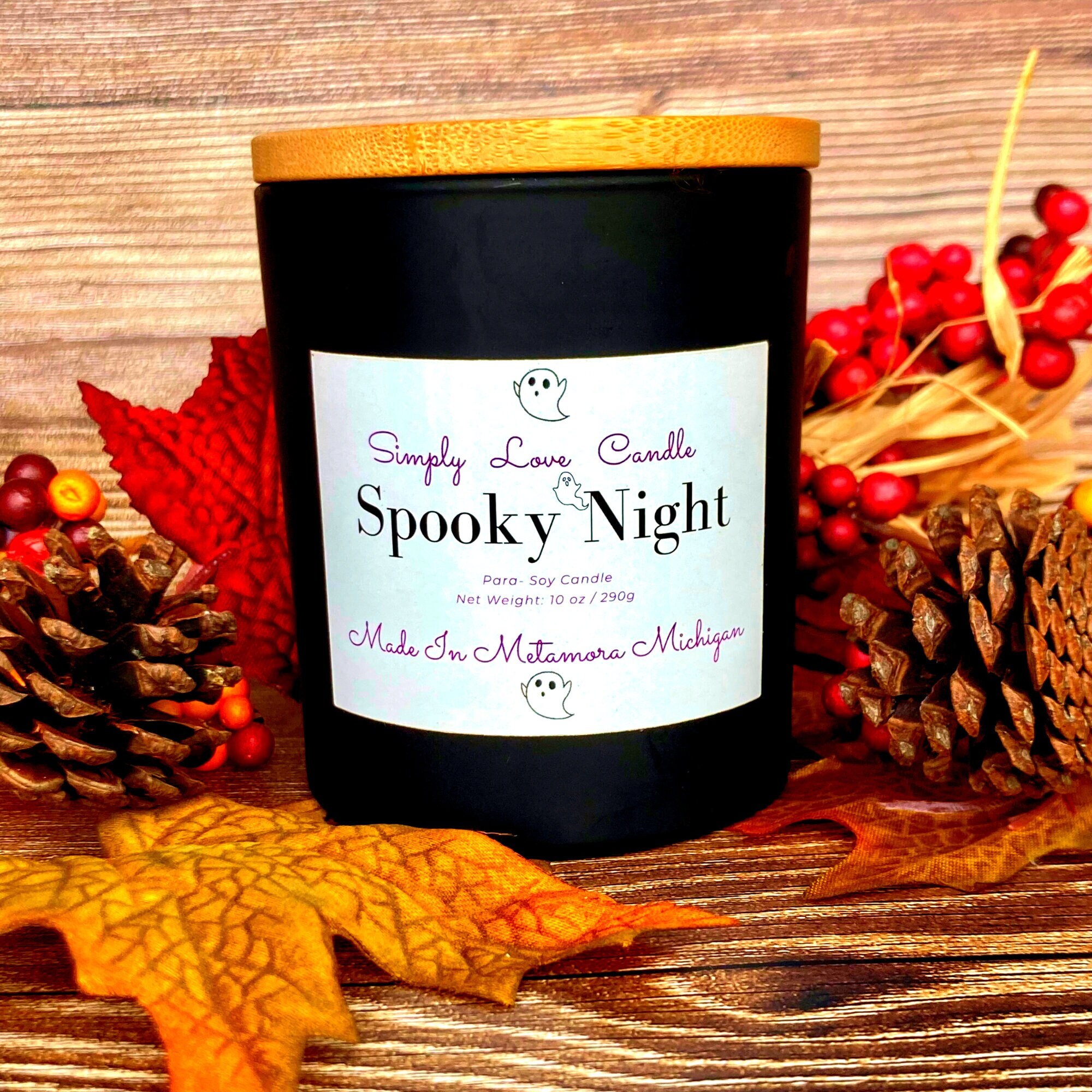 Fall Candles Choose Your Halloween Scented Candle 10 Oz Etsy