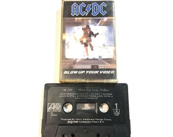 Ac Dc Cassette Tape - Etsy