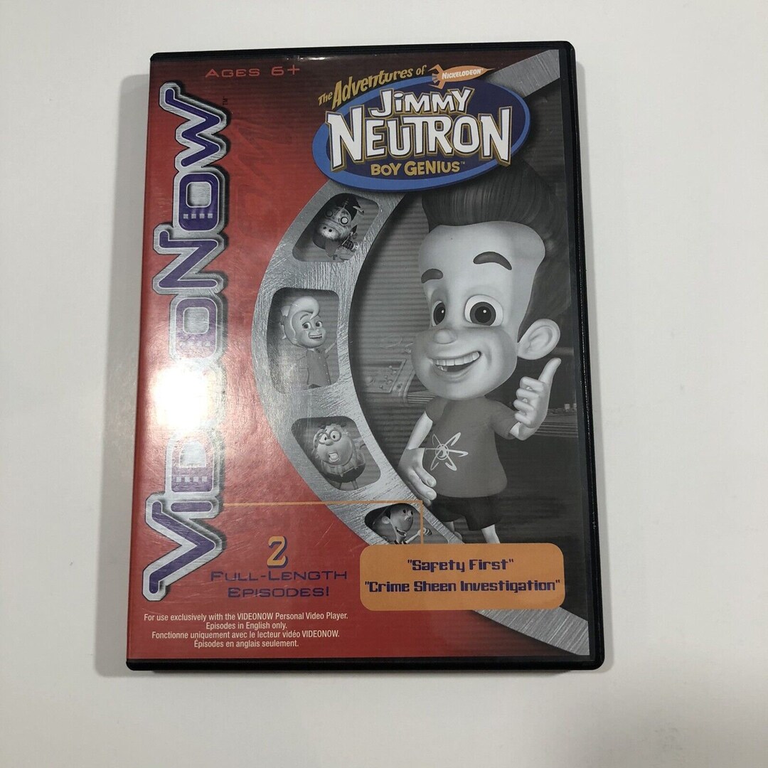 Jimmy Neutron Safety First Crime Sheen Investigation PVD Etsy
