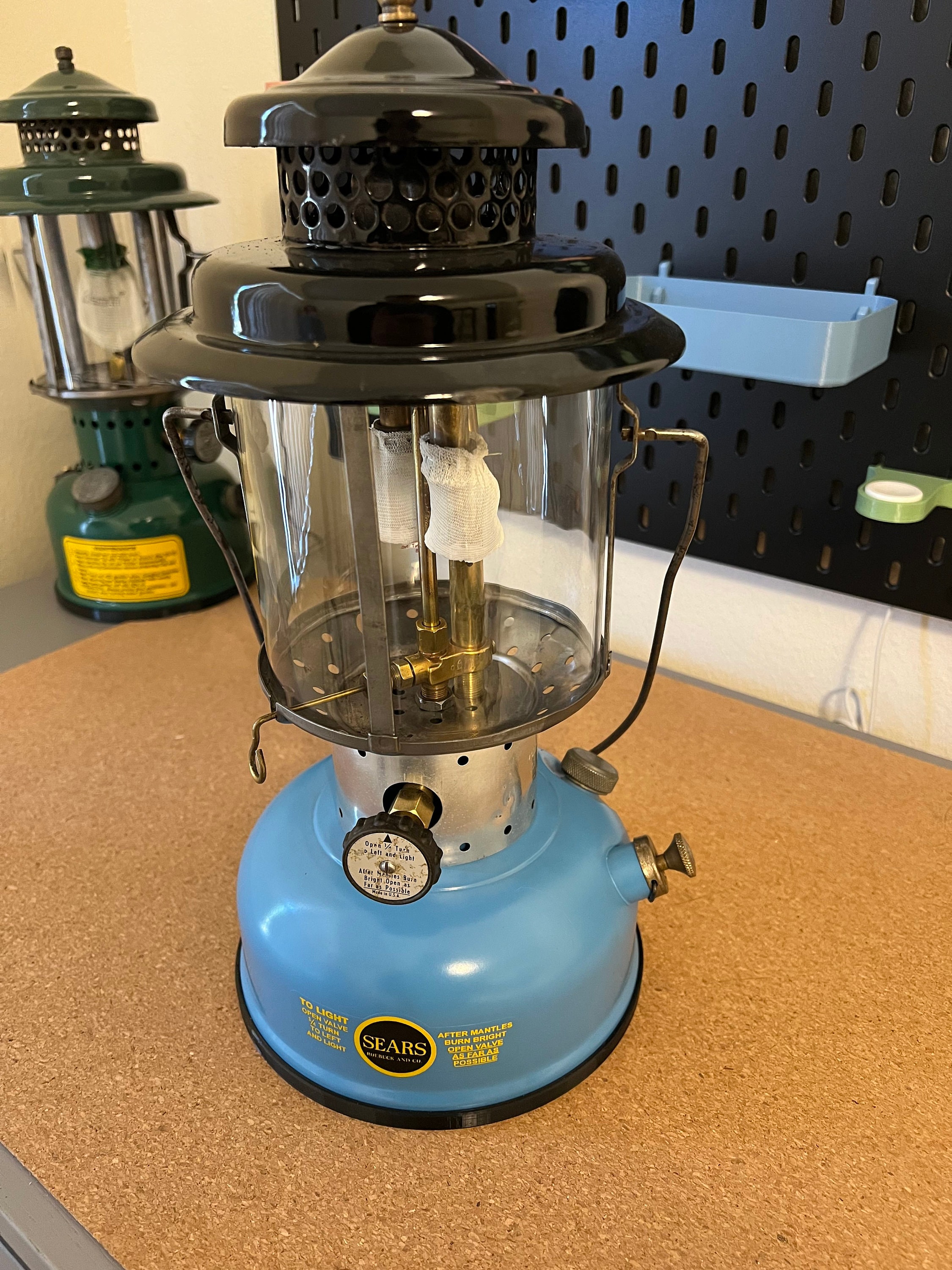 Vintage Coleman Lantern Sunshine Model 335 3 / 73 & Original