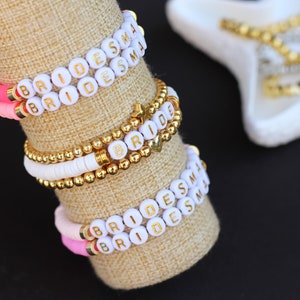 Personalized Bridal Shower Gift, Engagement Gift, Future Bride Gift, Wedding Gift, Bachelorette Gift, Future Bride Bracelet, Bride Bracelet