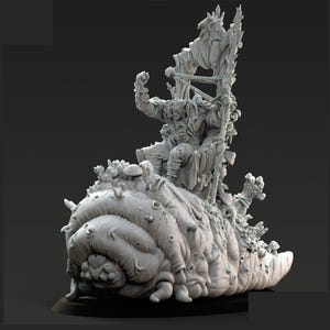 Plague Daemons - Plague Throne - 28mm/30mm Tabletop model kit