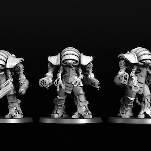 Les alliances de Mars - 5 alliances de guerre Hastaxii - Maquette de table 28 mm/30 mm