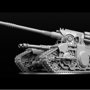 Covenants of Mars - Kaphos Super Heavy Destroyer Engine - 28mm/30mm Tabletop model kit