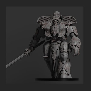 Vestalian Wardens - Metae Battle Construct - 28mm/30mm Tabletop model kit