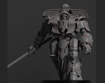 Vestalian Wardens - Metae Battle Construct - 28mm/30mm Tabletop model kit