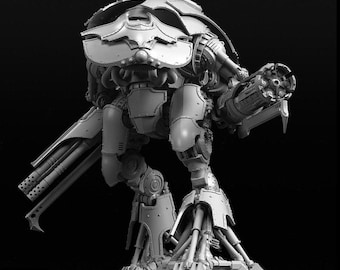 War Constructs - Nyphia-Class Secutor Construct - Titan Sized! (265mm tall approx.) - 28mm/30mm Tabletop model kit