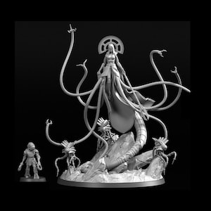 Les Pactes d'Astyre - Ambera Phykon - Maquette de table 28 mm/30 mm
