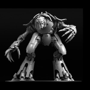 War Constructs - Asamus War Construct - Medium Titan Sized! (400mm tall approx.) - 28mm/30mm Tabletop model kit