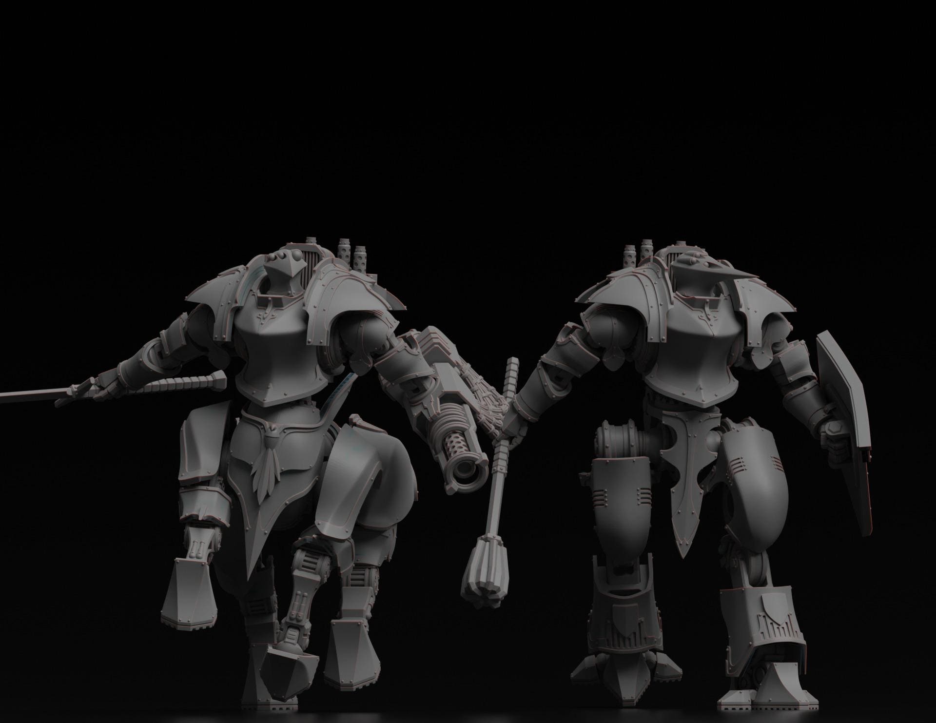 Imperial knight armiger - Etsy 日本