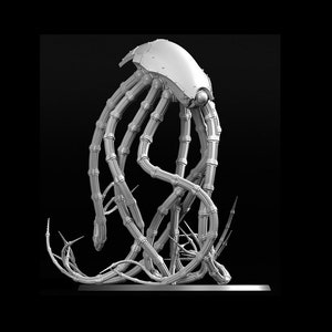 Les Covenants of Astyri - Interrogateur en phykonite - Maquette de table 28 mm/30 mm