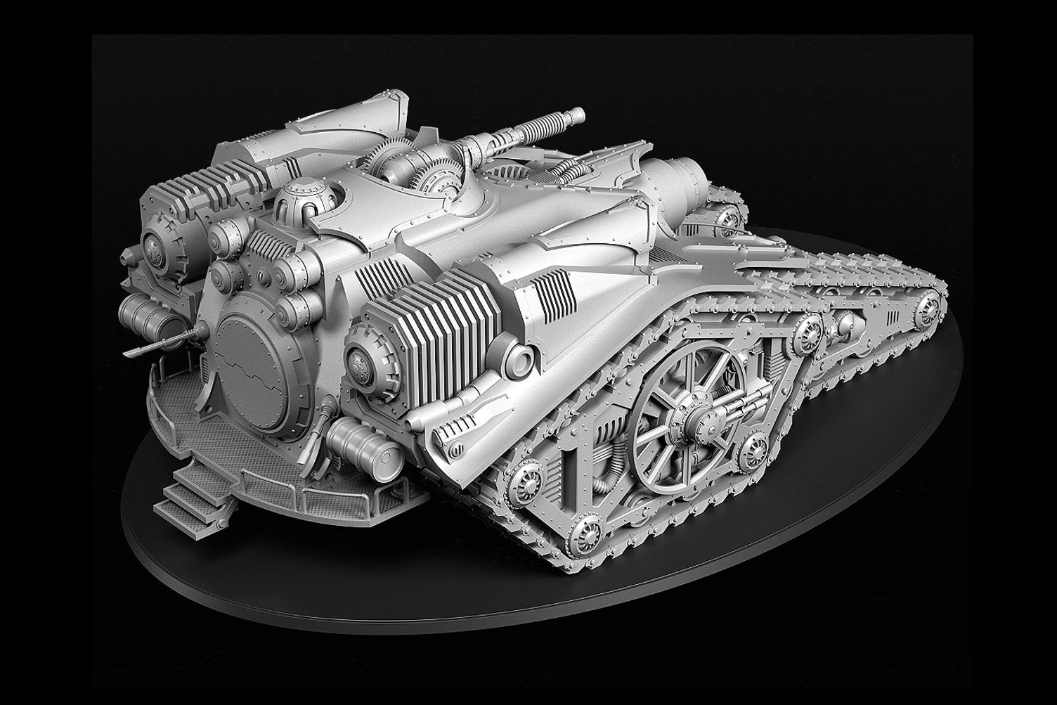 Covenants of Mars War Constructs Callisto Super Heavy Weapon Carrier