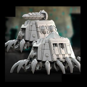 Robot Overlords - Robot Tanks - 28mm/30mm Tabletop model kit