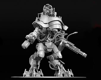 Pactos de Marte - Construcciones de guerra - Construcción de asedio Cyraxa clase Amalia - Kit de modelo de mesa de 28 mm/30 mm
