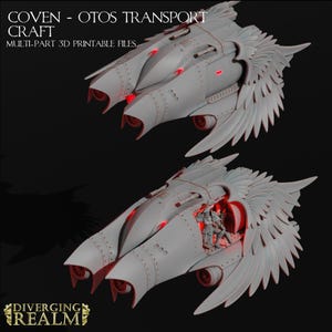 Coven - Otos Transport Craft - 28mm/30mm Tabletop model kit