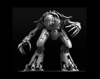 Constructions de Guerre - Construction de Guerre Asamus - Taille Titan Moyenne ! (400 mm de haut environ) - Maquette de table en résine