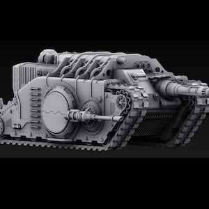 Covenants of Mars - Koraxy Assault Tank - 28mm/30mm Tabletop model kit