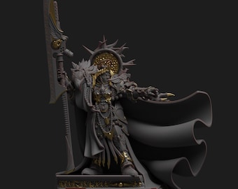 Gardiens vestaliens - Alassarh, favorisé de Vestalia - Maquette de table 28 mm/30 mm