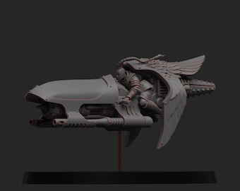 Coven - Seeker Jetbikes - Kit de modelo de sobremesa de 28 mm/30 mm
