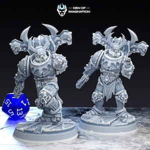 Void Blessed - 10 x New Sons - 28mm/30mm Tabletop model kit