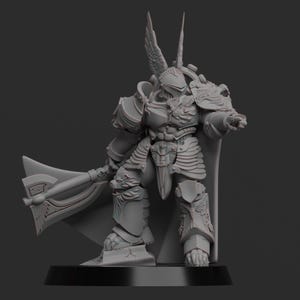 Scions - Queensguard Captain - 28mm/30mm Tabletop model kit