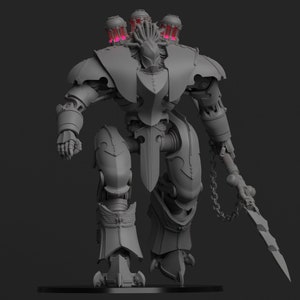 Experimental Aditae Alpha Rho &#39;Nightmare Engine&#39; - 28mm/30mm Tabletop model kit