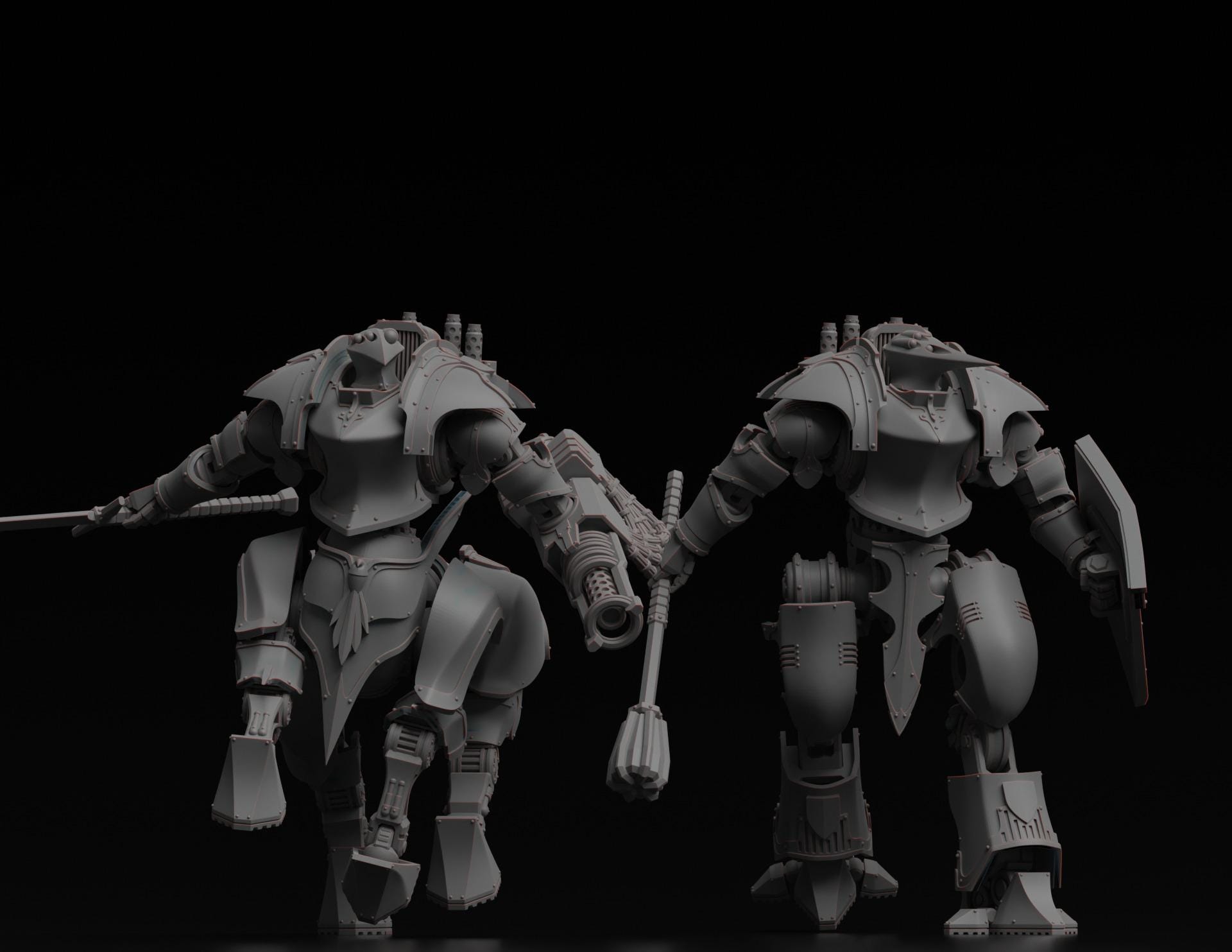 Imperial knight armiger - Etsy 日本