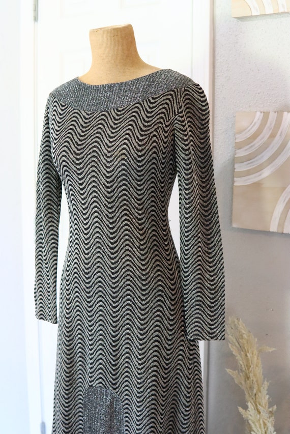 Psychedelic Grooves Gown - image 3