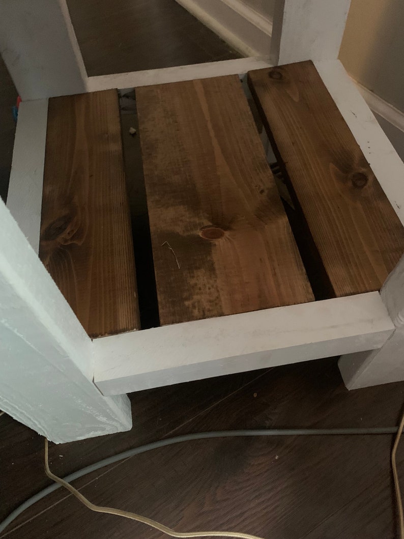 Rustic Farmhouse Style End Table for Living/dining Room Etsy