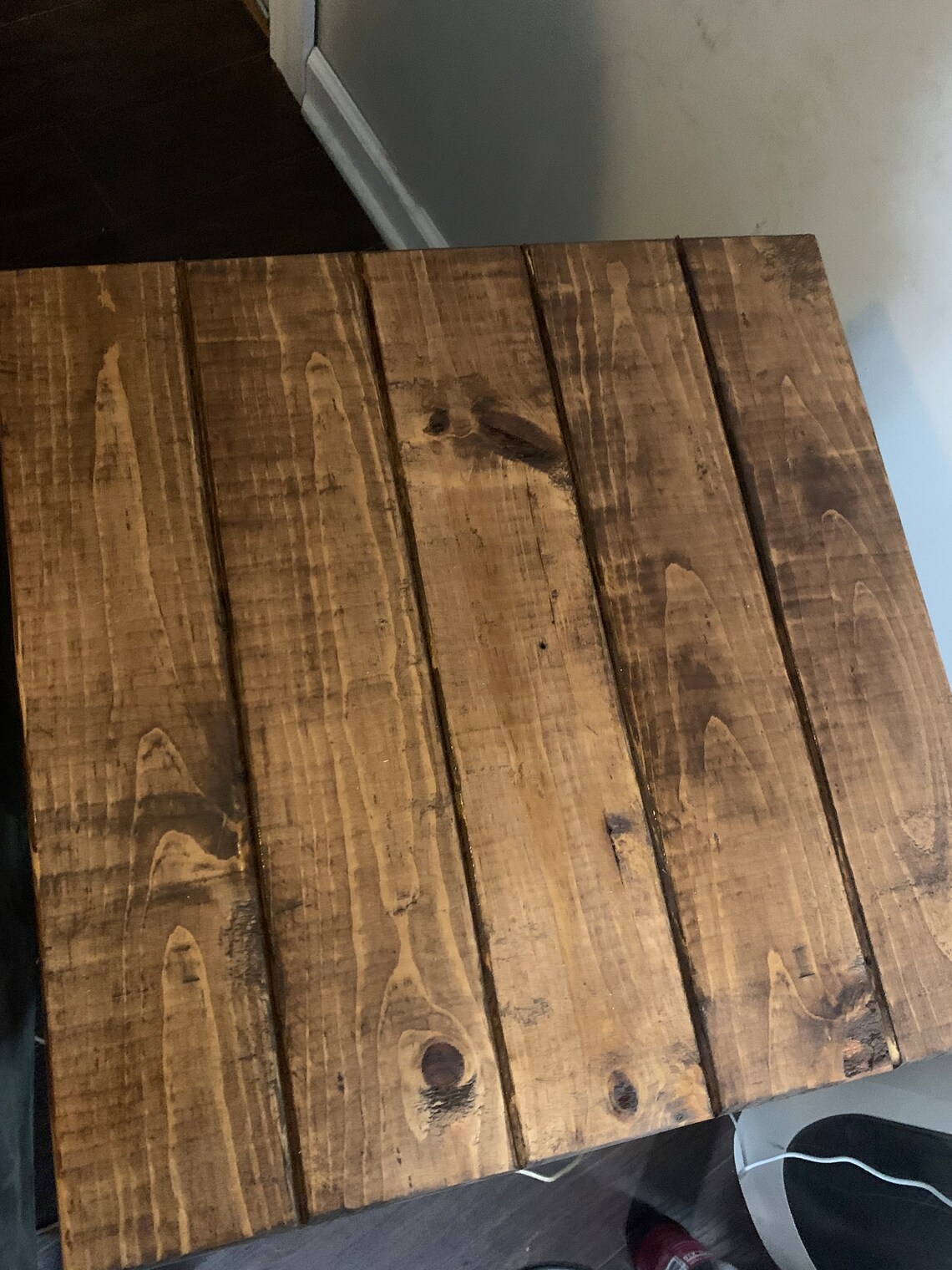 Rustic Farmhouse Style End Table for Living/dining Room Etsy