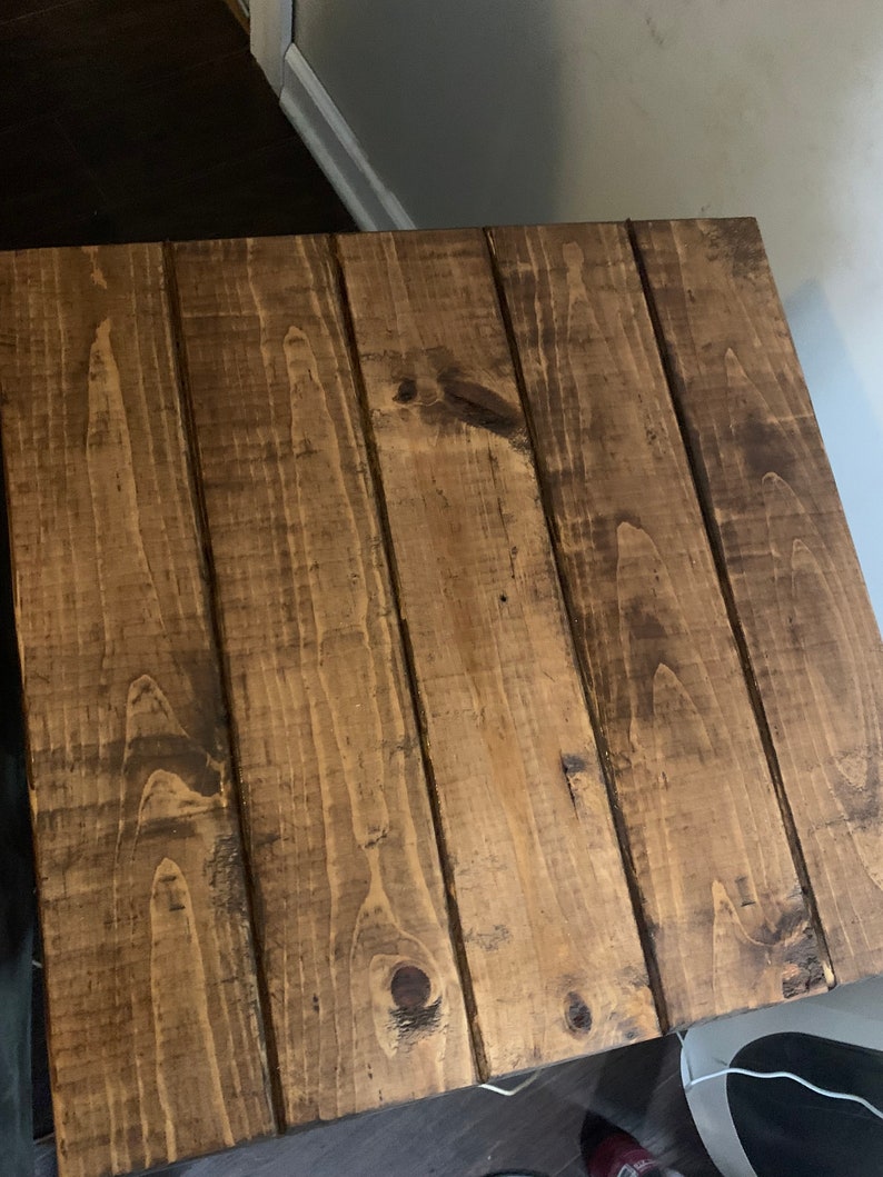 Rustic Farmhouse Style End Table for Living/dining Room Etsy