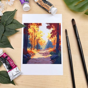 Autumn Pathway Print image 1