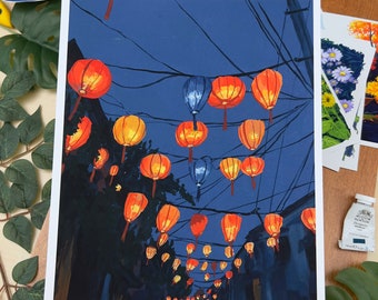 Hoi An Lanterns Print