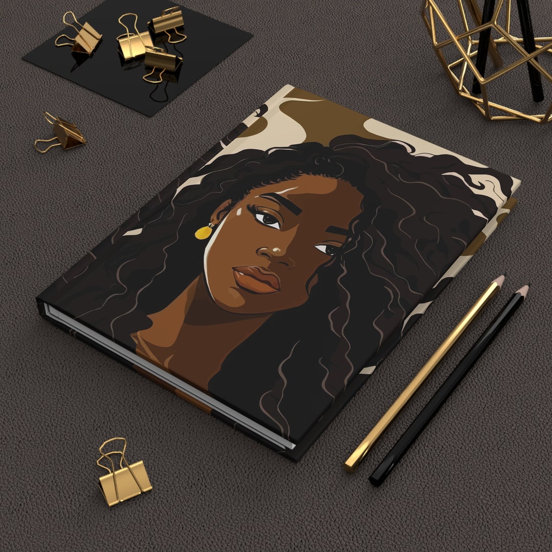 Black Girl Journal/personal Journal/gratitude Journal/black Owned Shop