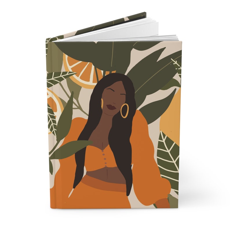 Black Girl Journal/Mindfulness Journal/Black Owned Shop/Personal Journal/Gratitude Journal/Gift for Black Girl image 4