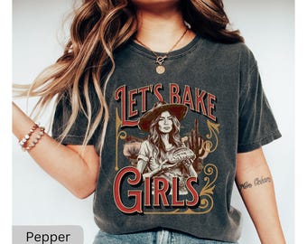 Retro Sourdough Shirt, Sourdough Bread Baking Shirt, Western Sourdough TShirt, Homestead T Shirt, Gift For Bread Baker, Baking Mom Gift