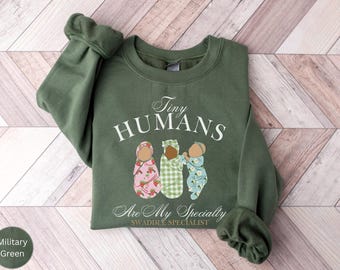 NICU Nurse Sweatshirt, Nicu Crewneck, Postpartum Nurse Shirts, Baby Nurse Sweater, Nicu Nursing Shirt, Neonatal Nurse Shirt, Gift For Nicu