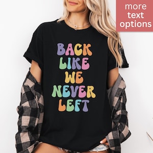 Back to School Teacher Shirt, First Day Of School Teacher Shirts, Teen Slang Matching Teacher Team TShirts Gen Z, School Staff Gift TT4