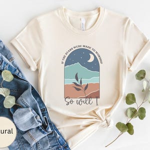 Christian Shirt, Made To Worship Bible Verse Shirt, Christian TShirt, Christian Clothes, Faith T-Shirt, Jesus Tee, So will I Shirt