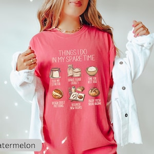 Camiseta de masa madre, camiseta de iniciador de masa madre, regalo para entusiastas de la masa madre, camiseta de mamá panificadora, camiseta de granja, regalos de pan de masa madre imagen 9