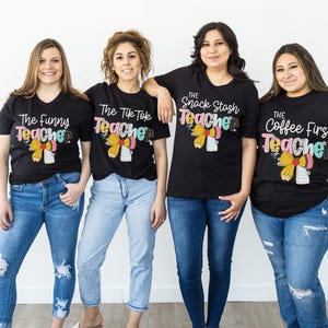 Back to School Teacher Shirt, First Day of School Shirt for Teachers, Teacher Team Shirts, Funny Teacher T-Shirts, Teacher Gift TT5