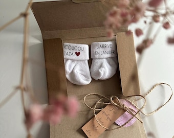 Chaussettes annonce grossesse