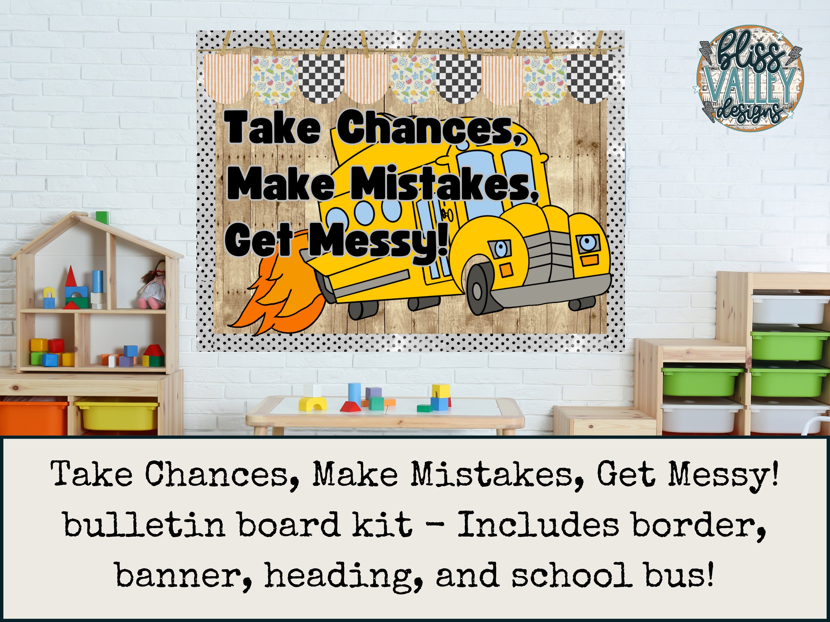 Science Classroom Bulletin Board Kit: Back to School Decor (digital ...
