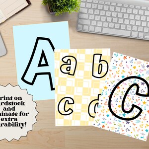 Printable Bulletin Board Letter Set / Numbers / Punctuation / Classroom ...